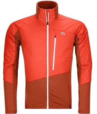Jacket Ortovox Westalpen Swisswool Hybrid Jacket M (63108) Red Ledge