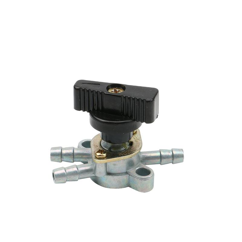Motorcycle Fuel Gas Petcock Tank Valve Shut Off Switch ATV Beach off-Road Vehicle Two Input and One Output One In Two Out of Oil