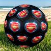 Football Team F.C Print Size 5 Soccer Ball, PU Wear Resistant Football for Match Training and Daily Practice, Birthday Gift for Soccer Fans