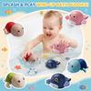 Children's Water Toys That Can Move And Run, Educational Toys With A Wind Up Mechanism, And Bath Toys To Make Bath Time Enjoy For Your Child.