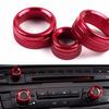 BoomBoost 3 Pieces Air Conditioner Knob Switch Cover Audio Button