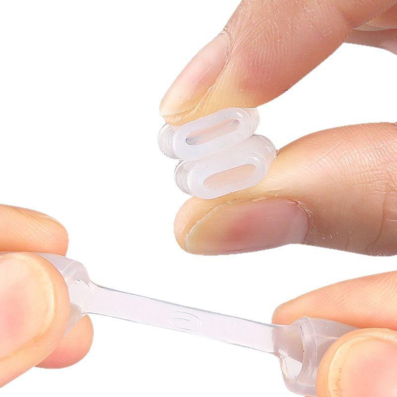 Postoperative Rhinoplasty Nostril Support Silicone Shaping Crooked Nose Correction Fixator Silica Gel Nose Clip Nasal Wing Beaut