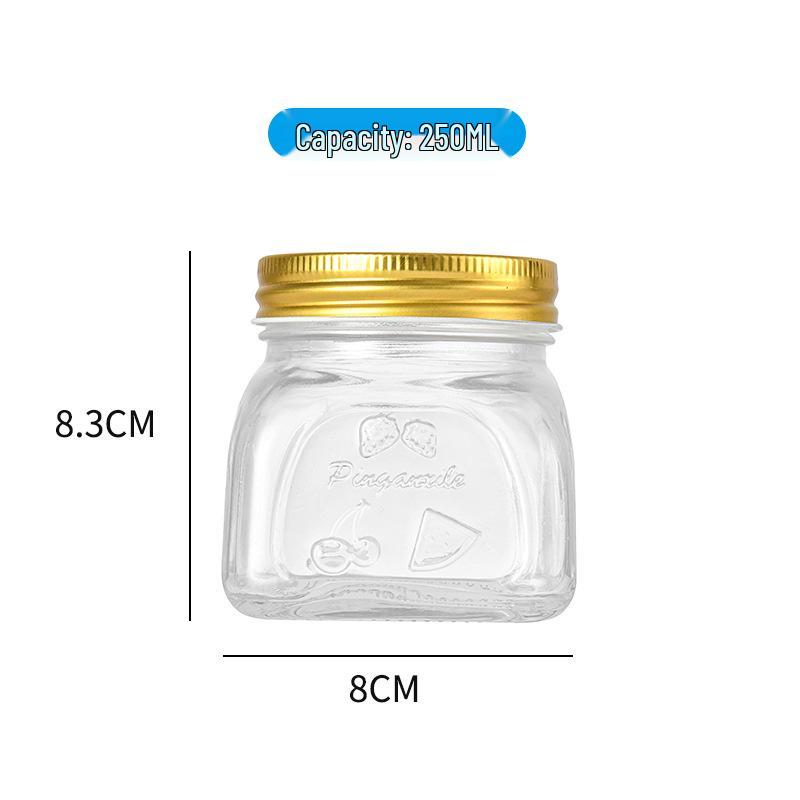 Airtight Glass Storage Jar for Pickling, Jam, and Chili Sauce