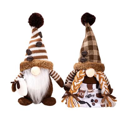 1 Pc Coffee Gnome - Home Decor, Coffee Bar Accessories - Themed Gnomes Gifts For Women - Christmas Winter Spring