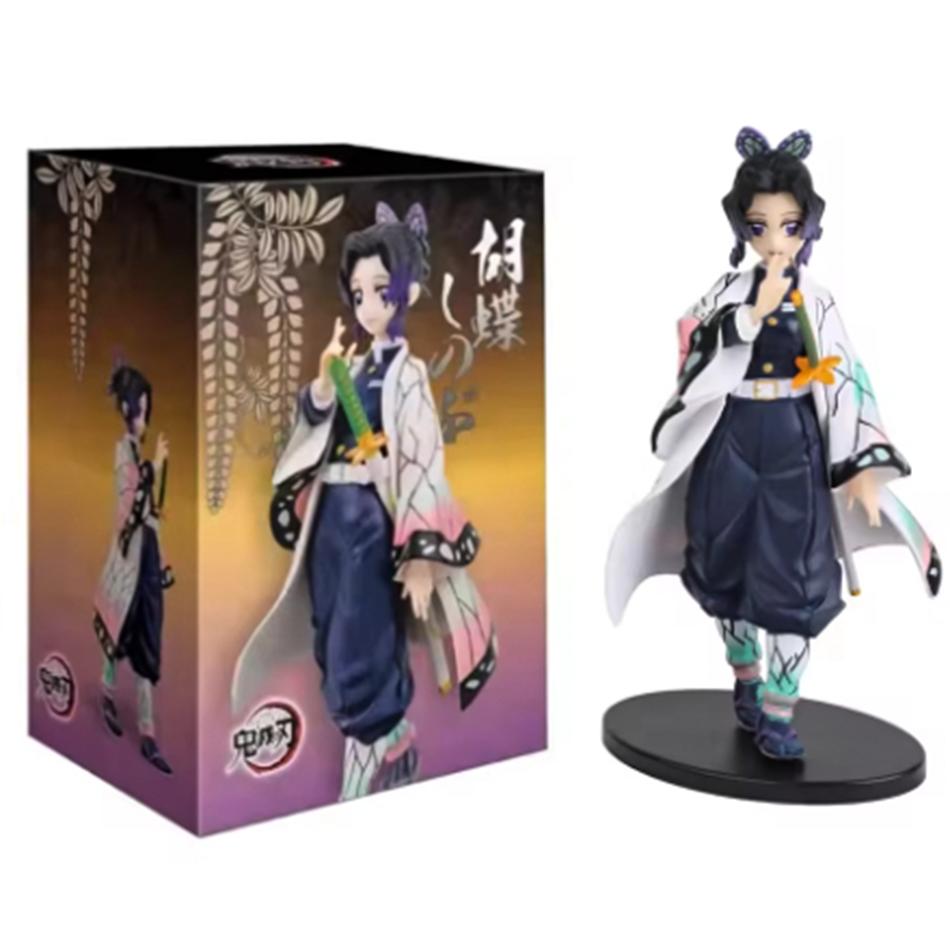 Hot Demon Slayer Anime Figure Tanjirou Agatsuma Zenitsu Kyoujurou Anime Model Action Figure PVC collection Toy for Kids Gift