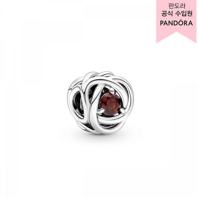 Red Eternity Circle Charm 790065c06