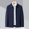 Middle-aged Business Executive Lapel Jacket Spring and Autumn New Middle-aged and Elderly Dad Dress Jacket Jacket