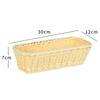 Handmade Rattan - Look Storage Basket Handwoven Spoon Chopsticks Storage Basket Kitchen Cutlery Bread/Vegetables Basket