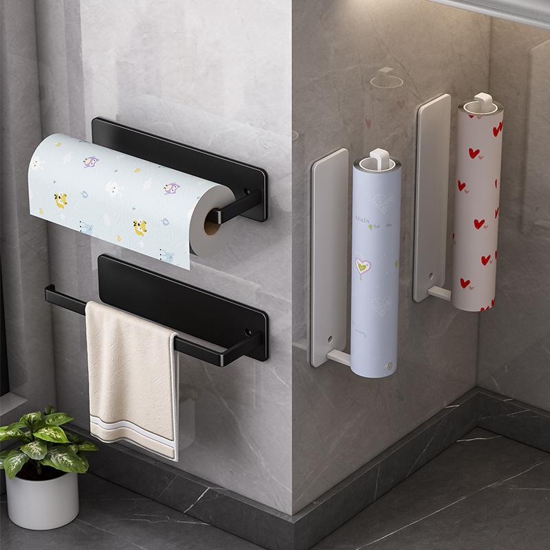 Keukenpapierhouder Zelfklevende Tissuehanger Toiletrolpapier Dispenser Kastopslag Servethouder Badkameraccessoires