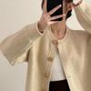 Maglioni Cappotto Cardigan da Donna Invernali Oversize Pile Ispessito Monocolore Larghi Manica Lunga Maglia Maglioni Cappotto