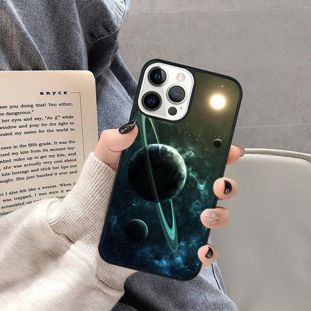 Astronomy Planets Phone Case Cover for iPhone 17 Air 16 16e 15 13 14 11 12 Pro Max Plus coque fundas Shell