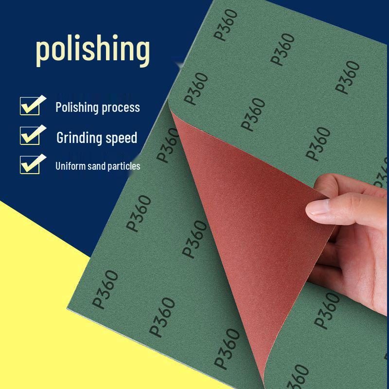 Superfine Waterproof Wet & Dry Sandpaper for Abrasive Polishing, Rust Removal, and Woodworking