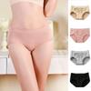 5PCS Panties Seamless Briefs Mid Waist Women Underwear Comfortable Simple Underpants  Girls