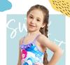Girls' Mermaid Scale Halter Swimsuit with Ruffle (2025)