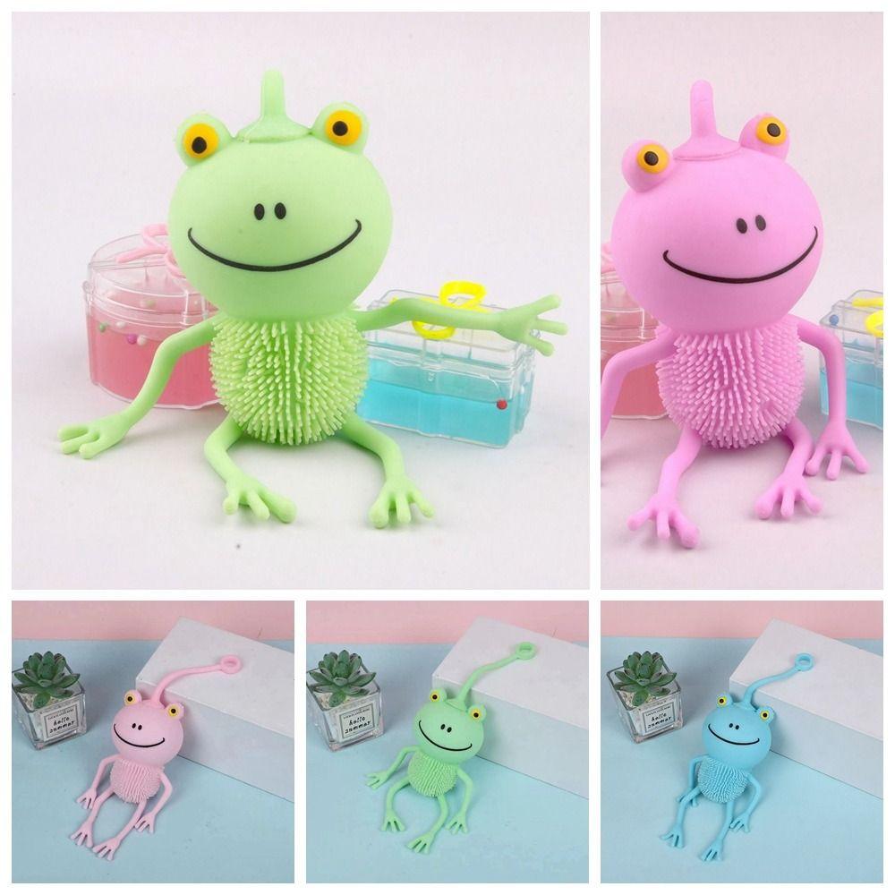 

TPR светящиеся игрушки-лягушки, декомпрессионная игрушка, игрушка для снятия стресса, забавная игрушка-щипок, детский подарок