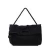 Large-capacity student bag women's new broadband messenger bag high-end fashion versatile tote bag