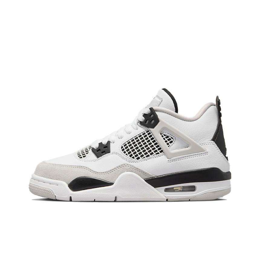 

кроссовки Jordan 4 Retro Military Black (GS) 408452-111