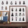 60PCS Dark-Style Little Lolita Stickers - Mysterious Cute Designs for Decorating Notebooks, Phones & More AnimeWorlds Store