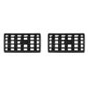 Versatile 2X Console Central Grill Dash AC Air Conditioner Vent Grille For Jeep Wrangler TJ 1997-2006 Cherokee 5FS10LAZAB