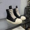 Scarpe da Uomo Alte in Pelle con Suola Spessa - Aumentano l'Altezza, Stile Scuro Resistente, alla Moda Taglia Grande.