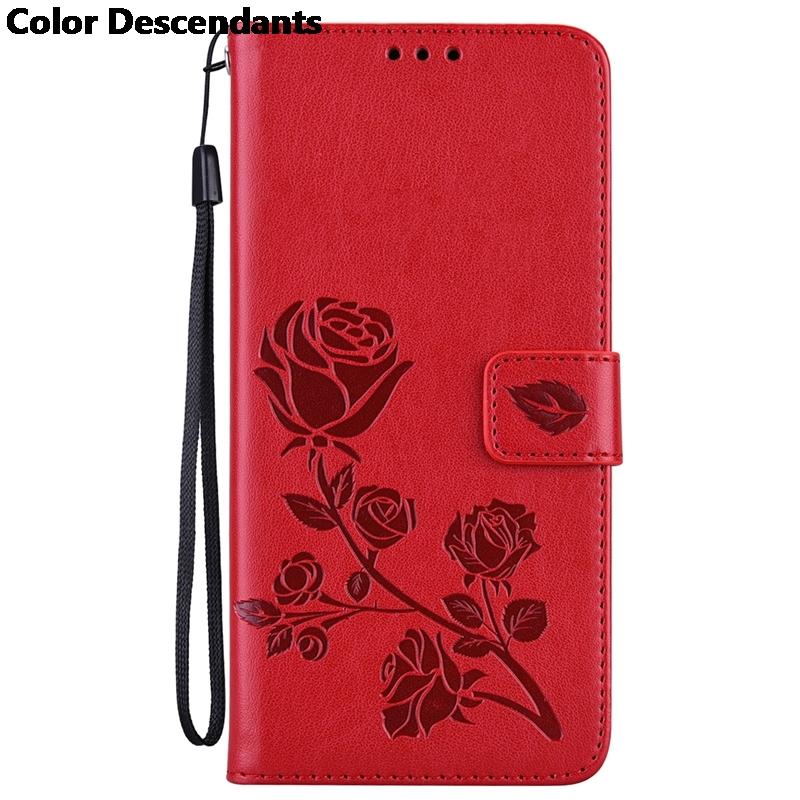 

Rose Leather Wallet Flip Case For Samsung Galaxy S6 S7 edge S10e S8 S9 S10 Plus S20 S21 FE S22 Plus S23 Ultra S23FE Cover Funda For Galaxy S6 красный