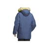 Adidas Padded Windproof Casual Sports Hooded Down Jacket Men Outerwear Dark-Blue IS0367