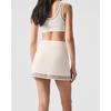Womens Waffle Knit Casual Sports Tennis Skirt Set For Outdoor Activities