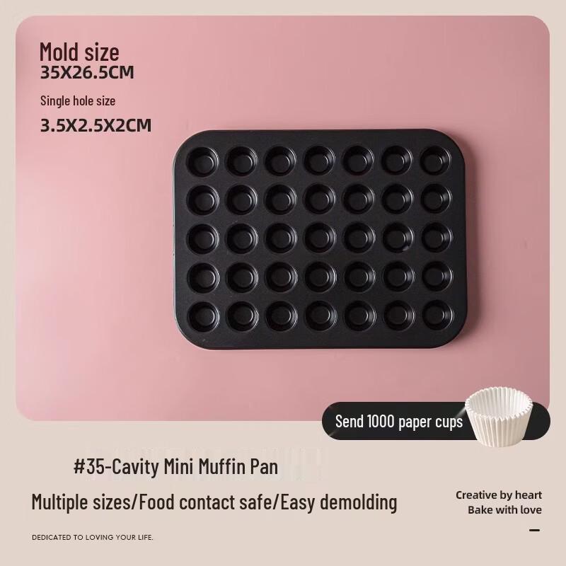 MDNG 35-Cavity Mini Muffin Cake Mold
