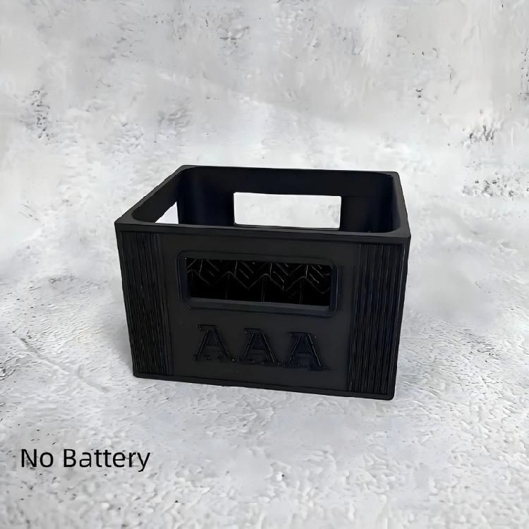 Battery Storage Box Stackable for 20 2A Or 30 3A Batteries with High Capacity and Robust Build