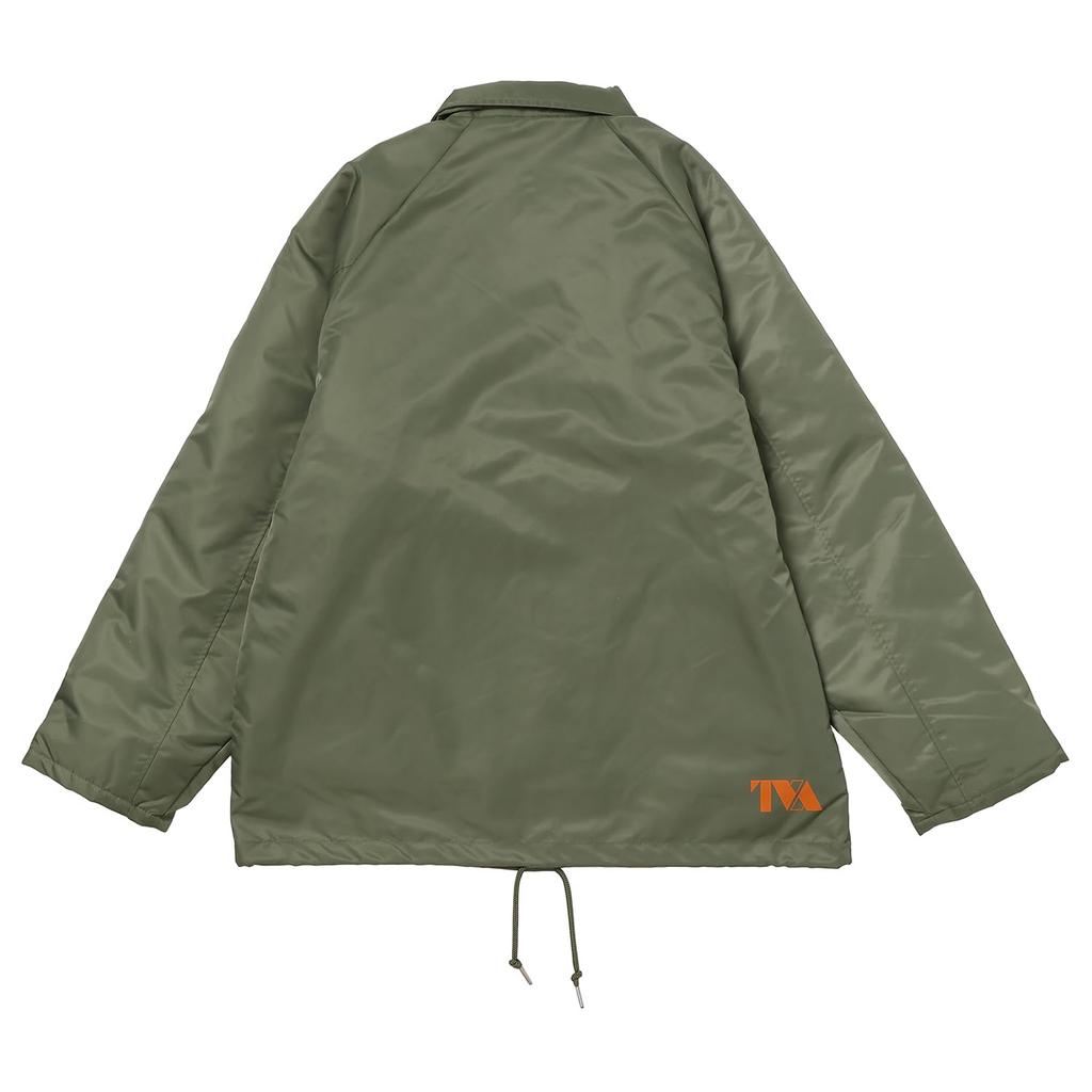 Small Planet Marvel Loki Coach Olive Green Jacket,