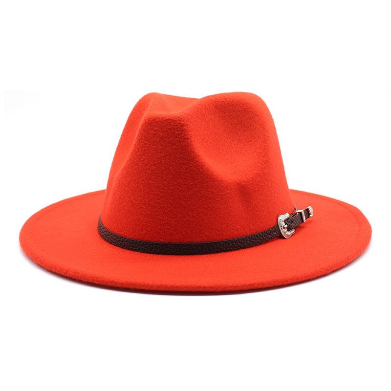 1 Stück Britischer Stil Filz Jazz Fedora Hut Panama Trilby Hüte Für Damen Herren Gentleman Hochzeitsfeier Hut