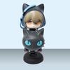 In Stock Arknights Phantom Lucian Black Cat Shake Figure Figurine PVC Anime Model Desktop Fun Ornament Children's Day Gift