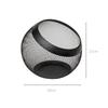 Mayaj Capsulehouder Rond Zwart Staal 24 x 21