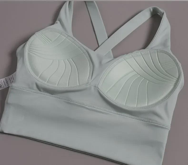 Sutien sport pentru femei cu suport fix pentru piept - Ideal pentru alergare, yoga și fitness