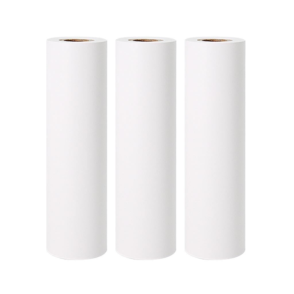 Poooli 110 * 30 mm hvit termisk papirrull Utskrivbart klistremerkepapir BPAFree
