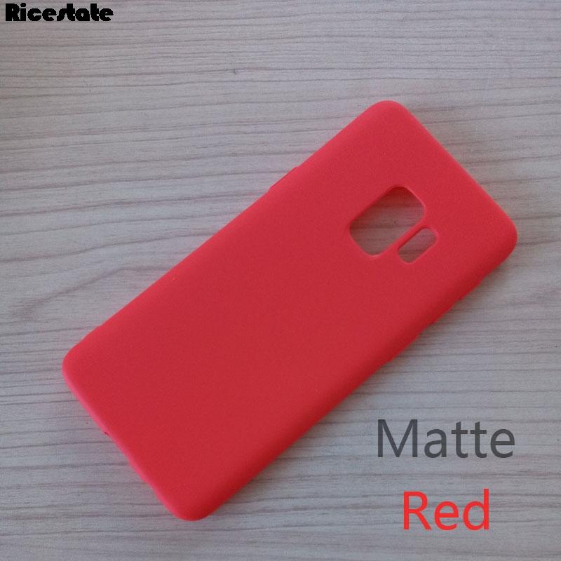 Ultratunt Matt TPU-skal För Samsung Galaxy S7 Edge S8 S9 S10 Plus Note 8 9 Skal J4 J6 J8 A6 A8 Plus 2018 Silikon mjukt skal