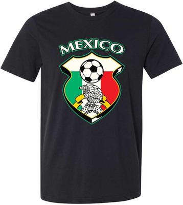 Mexico Football Soccer Emblem Crest T-shirt