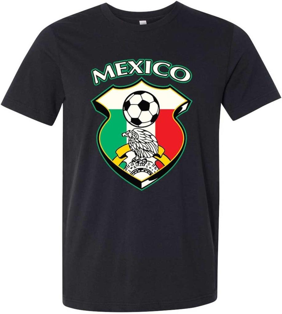 Mexico Football Soccer Emblem Crest T-shirt