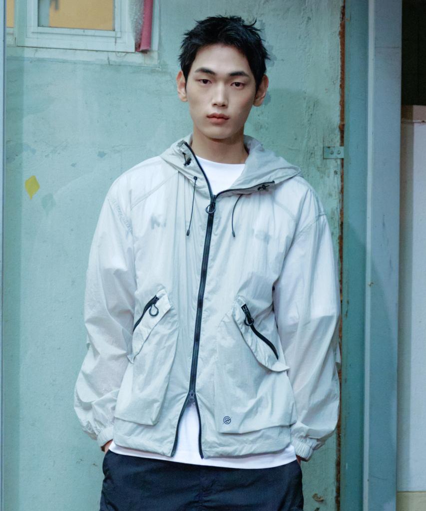 Kalapatthar X-Ray Ultra Light Windbreaker - Light Gray