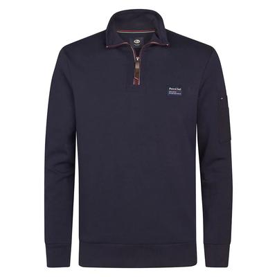 Petrol Industries Sweatshirt with Half-zip M-3050-SWC364