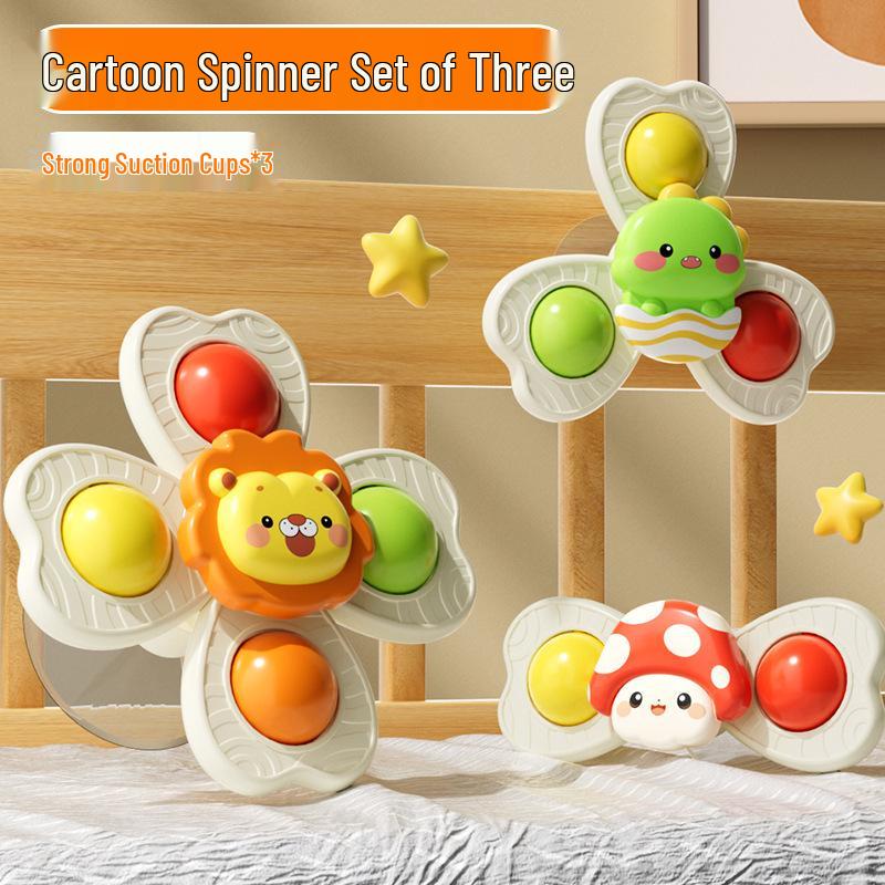 Children s Spinning Top Flower Bracelet and Teething Toy