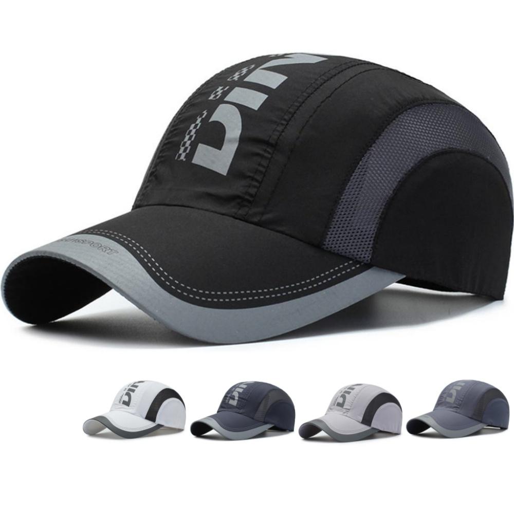 Running Cap Thin Quick Drying Breathable Duck Tongue Outdoor Men's Sun Summer Fishing Avisor Baseball Cap