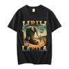 Lirili Larila Funny Italian Brainrot Meme T-shirt High Street Fashion Trend Short Sleeve T Shirt Men Women Casual Cotton T-shirt