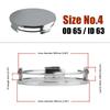 Universal Blank Center Cap 60mm/62mm/65mm/68mm/70mm/83mm No Logo Base Rim Hub Cap Wheel Cover Car Tire Accessories
