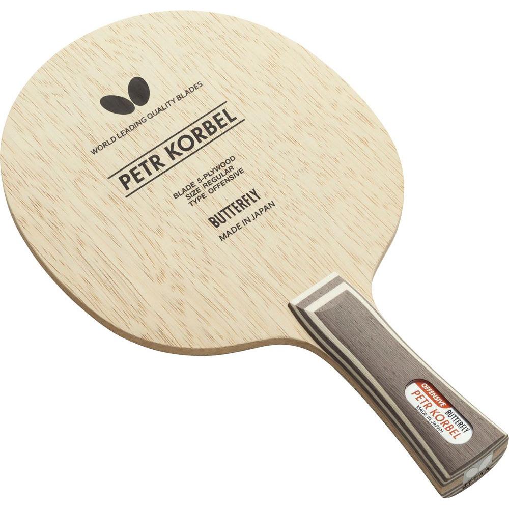 Used Butterfly Table Tennis KORBEL FL Attack Shake Flare KORBEL Shake Hand Racket 5 Pieces of Wood Plywood Offense and Defense Balance Club