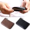 Simple Ultra Soft Coin Purse Retro Waterproof Zipper Wallet Lightweight Credit Card Holder Coin Storage
