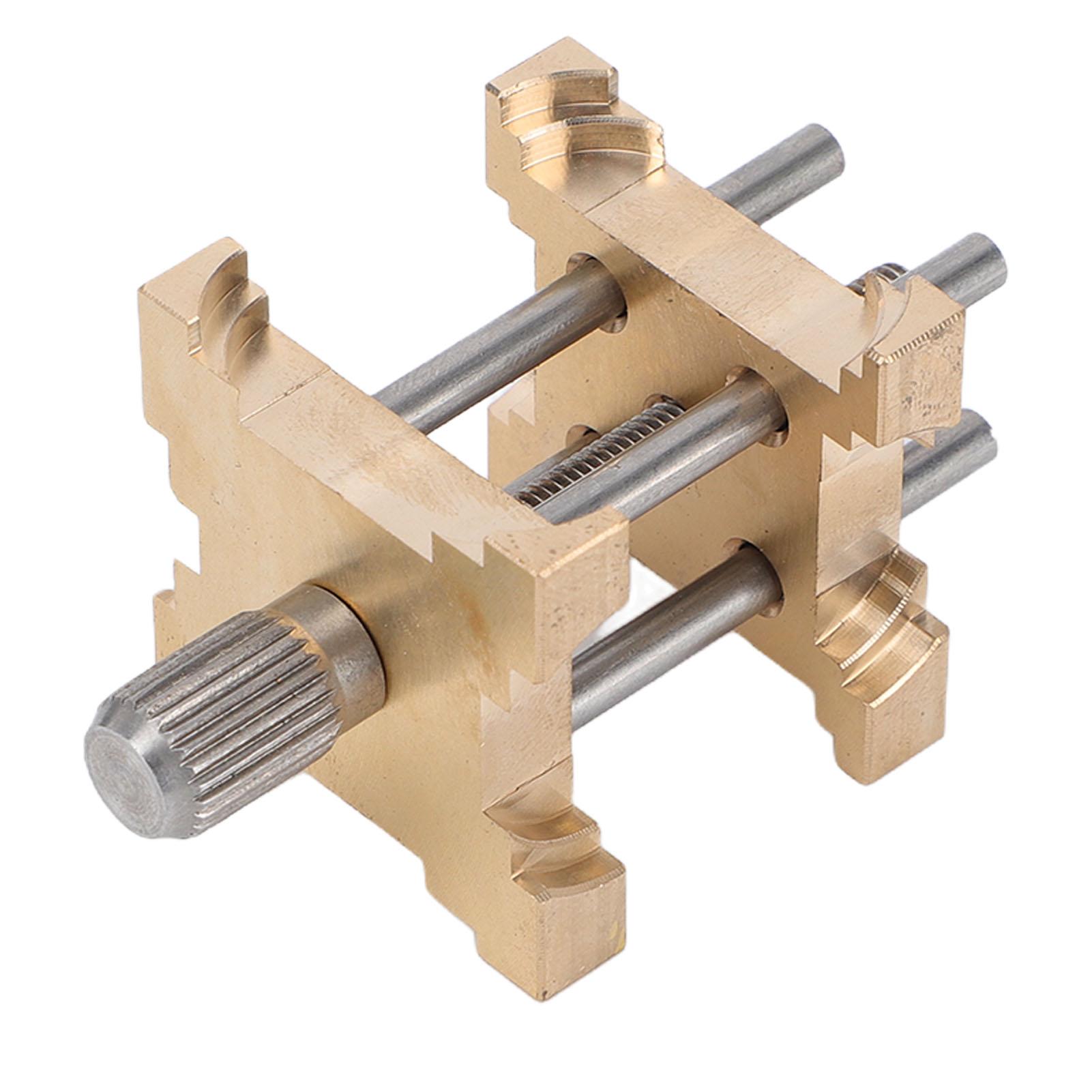 

Watch Movement Fixing Bracket Adjustable Watch Movement Case Holder Brass Watch Repair Tool for Watchmakers
