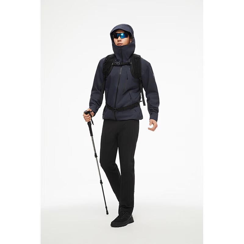 TOREAD Men s Quick-Dry Hiking Softshell Pants S чёрный