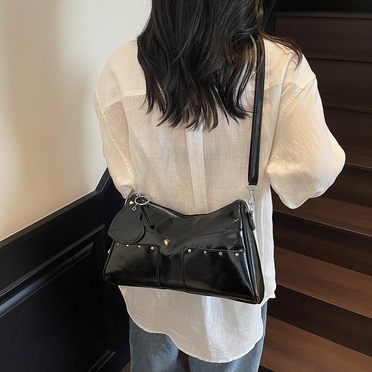 New Stylish and Simple Shoulder Backpack Large Capacity Messenger Bag Versatile Tote Bag Commuter Bag Bag