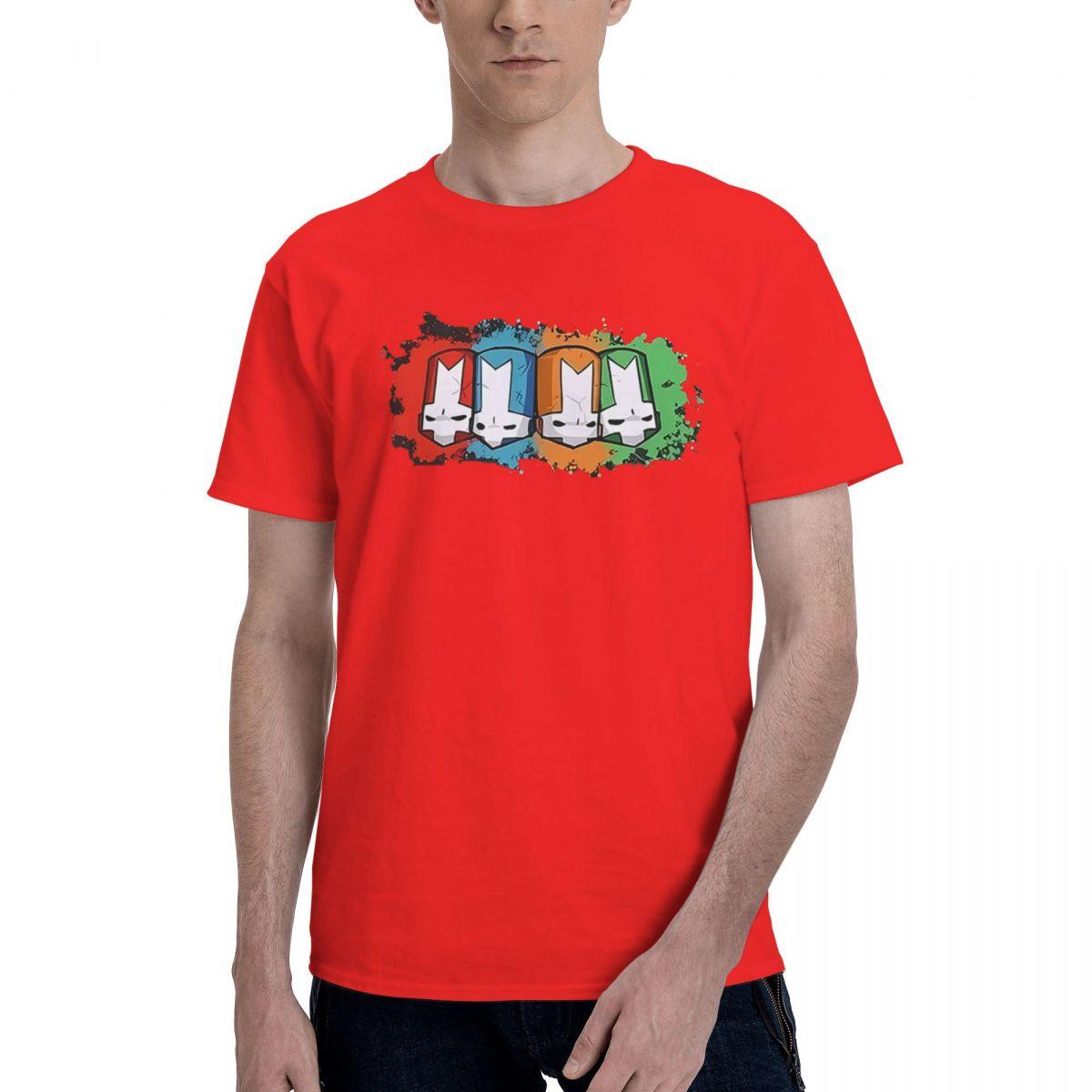 

Castle Crashers Graphic 100 Cotton Casual Breathable Confortable T Shirt High End Mens Clothing Man Clothes S